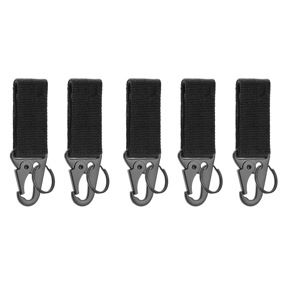 Tactical MOLLE Hanging Buckle Carabiner Clip for Outdoor Gear