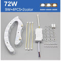 Led Module For Ceiling Lights Dimming 220V Replacement  Led Light Panel 72W 96W Energy Saving Module Lamp For Ceiling Fan Lamps