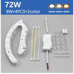 Led Module For Ceiling Lights Dimming 220V Replacement  Led Light Panel 72W 96W Energy Saving Module Lamp For Ceiling Fan Lamps