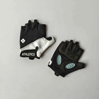 Fitness Women's Half Finger Gloves Anti Cocoon, Outdoor Cycling Anti Slip Exercise Equipment Iron Roller Skipping Rope