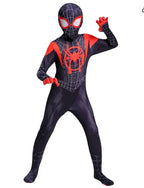 Kids Superhero Spider Costume Spandex Jumpsuit – Cosplay Bodysuit