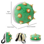 Game Super Mario Koopa Bowser Soft Plush Backpack Larry Lemmy Iggy Ludwig Koopa Paratroopa Pupils SchoolBag Cosplay Toys