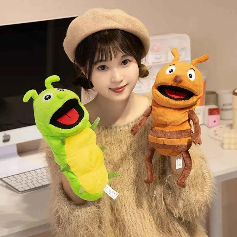 Insect Plush Hand Puppet Storytelling Toy for Kids