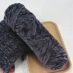 95g Chenille Soft Velvet Yarn Blended Knitting Wool Crochet Handmade Scarf Coat Baby Blanket And Hat