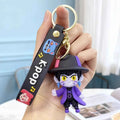 KPop Rumi Keychain Kpop Group Rumi Mira Zoey Anime Character Keychains Backpack Pendant Charms Party Favor Gift Keyring