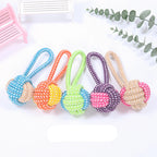 Interactive Cotton Rope Mini Dog Toys Ball for Dogs Accessories Toothbrush Chew Puppy Toy for Large Small Dogs Toy Pet Dog Toy - WTN Essentials 