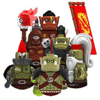 Medieval Knight Building Block Figures Fantasy Warrior Army Set
