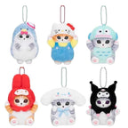 Kawaii Mofusand Sanrio Plush Keychain Anime Bag Charm