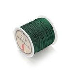 10/50M 0.8mm Nylon Thread Cord – DIY Chinese Knot, Bracelet, Tassel & Shamballa Braided String for Jewelry Making