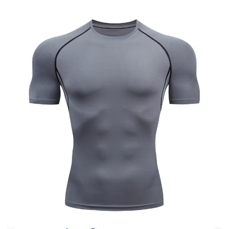 Compression Running Top Men Long Sleeve Shirt For Male Gym Clothing Quick Dry Sportswear Fitness Tee Training Workout Muscle Top