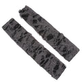 Casaul Broken Slit Gloves Sexy Gothic Fingerless Gloves Halloween Gloves Black Ripped Holes Decor Cosplay Gloves For Adults