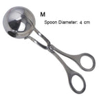 Stainless Steel Meat Ball Maker Tool – Non-Stick Meatball & Rice Ball Shaper
