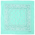 New Design Fashion Hip Hop Cotton Bandana Square Cashew Scarf Headband Tie Dye Black Red Paisley Gifts For Women/Men/Boys/Girls