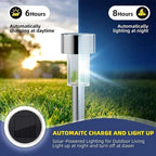 10-Pack Solar Outdoor Lights Garden Lanterns