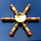 Anime Metal Fidget Spinner Zinc Alloy Silent Stress Relief Toy