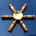 Colorful Zinc Alloy Fidget Spinner Smooth Bearing Hand Gyro Toy
