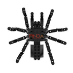 126 Pcs Talantula Black Spider Model Set Building Blocks Creative Animals MOC Construction Bricks Tricky Toy Halloween Kid Gifts