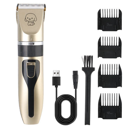 Pet Hair Clipper Grooming Trimmer Set
