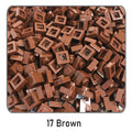 100Pcs DIY Bricks Parts 3024 1x1 Plate Educational Tech Construction Assmble Compatible Block Parts Toys for Child Kids