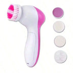 Electric Facial Cleaner 5 IN 1 Face Cleansing Brush Wash Machine Spa Skin Care Massager Blackhead Cleaning Facial Cleanser Tools