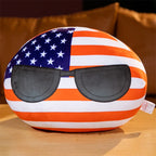 70 styles 10cm Country Ball Plush Toys Polandball Pendant Country Balls Countryball Stuffed Doll Toy Christmas Gift for Kids