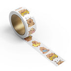 500PCS Cartoon Capybara Stickers Anime Decal Skateboard Laptop Motorcycle Guitar Cute Kawaii Cartoon Movie Sticker Kids Toy