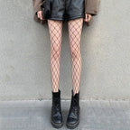 Hot Selling Summer Lolita Fishnet  Body Stockings Fish Net Pantyhose Mesh Nylon Tights Lingerie Skin JK Fishnet Waist Hosiery