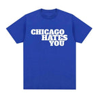 Rapper Chief Keef Chicago Hates You Same Style T-shirt Men Fashion Hip Hop Oversized T Shirt Casual Cotton Short Sleeve T-shirts