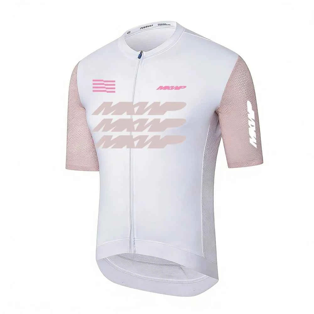 Summer Men's Short Sleeve Cycling Jersey Team Custom Logo Breathable Quick Dry Moisture Wicking Road Bike MTB Bicycle Shirt Outd
