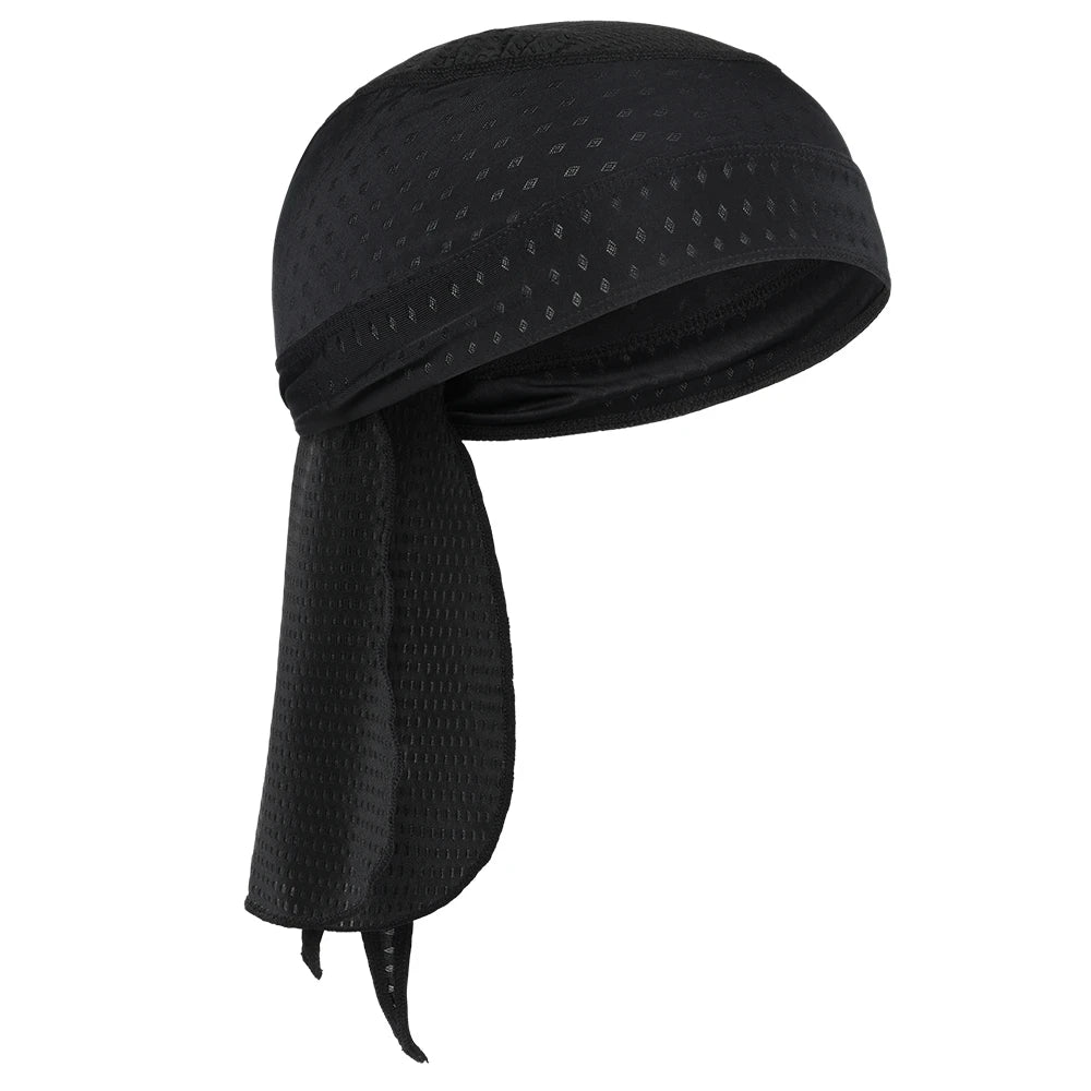 Summer Breathable Running Caps Pirate Hat Outdoor Sport Sun Protection Headscarf Cycling Helmet Liner Quick Dry Beanies Bandana