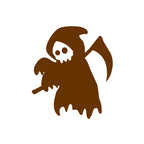 Halloween Car Rearview Mirror Ghost Stickers – Spooky Bat Decals