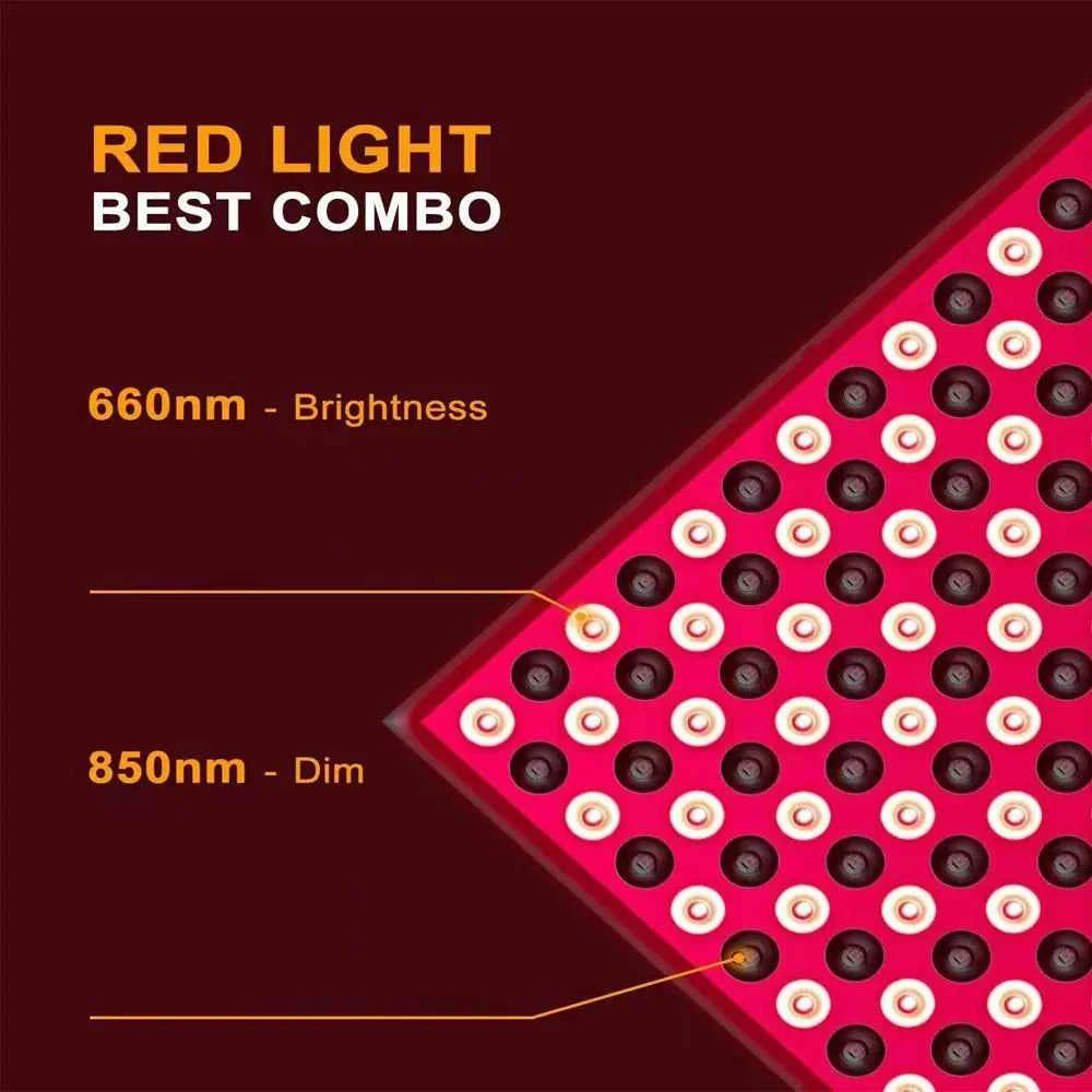 LED red panel light facial anti-aging skin care beauty 144 LED light body physiotherapy tools yoga relaxation lamp