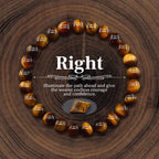 8mm Natural Stone Beaded Bracelet for Women Men Amethysts Crystal Quartzs Agate Tiger Eye Elastic Bangles Good Luck Jewelry