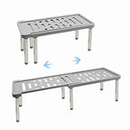 Étagère rétractable, 1 pièce, support de rangement multifonction, organisateur d'articles ménagers, bouteille d'assaisonnement