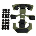 Tactical Airsoft Paintball Helmet Suspension System Protective Pads Gen1 Memory Foam Pad for Wendy Fast MICH ACH Helmet