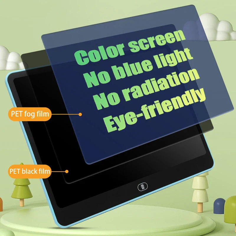 8/11/13/16 Inch LCD Drawing tablet Writing Board Kids Doodle Painting Handwriting Pad Toy for 3 4 5 6 7 8 Years Girls Boys Gifts