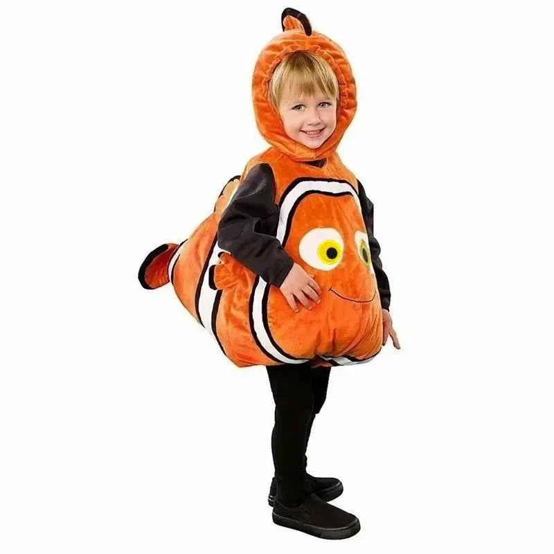 Toddler Clown Fish Role Play Costume – Hooded Adventure Set