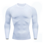 Compression Running Top Men Long Sleeve Shirt For Male Gym Clothing Quick Dry Sportswear Fitness Tee Training Workout Muscle Top