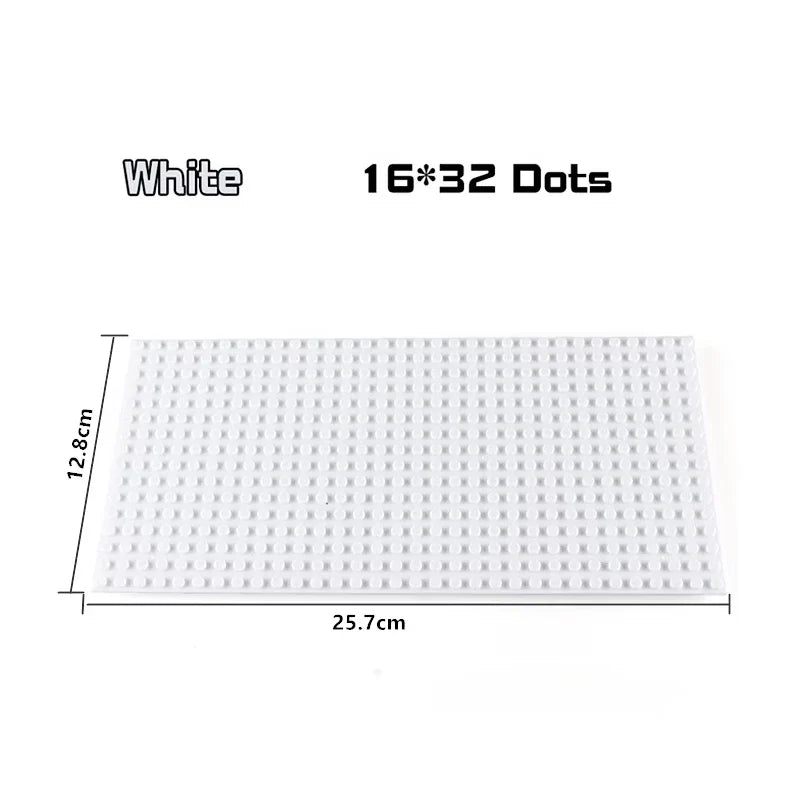Classic Building Block Baseplate for Creative Construction Toy Sets
