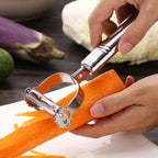 High Quality Stainless Steel Multifunctional Potato Cucumber Carrot Grater Julienne Peeler Fruit Vegetable Peeler Slicer