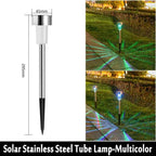 10-Pack Solar Outdoor Lights Garden Lanterns