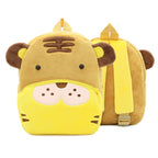 Cute Cartoon Animal Plush Backpack Soft Children Kindergarten Schoolbag Toddler Travel Bag Gift For Girls Boys