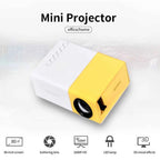 YG300 Mini Projector Portable Projector Wifi Smart 1280 720P Full HD Office Home Theater Video Mini Projector Mobile Projection