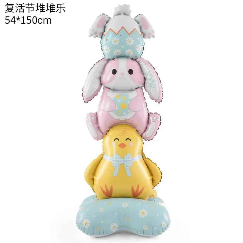 Standing Easter Rabbit Balloon bunny Balloon Easter Balloon Easter Party Decoration Balloon weeding birthday Party Decoration