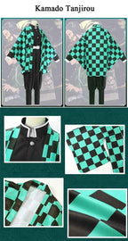 Demon Slayer Kids Cosplay Costume – Tanjiro, Nezuko & Shinobu Outfit
