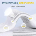 6/12 Pairs Men's Outdoor Gym Socks High Quality Comfortable Soft Ground-Gripping Football Large Size New Style