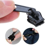 6Pcs Black Universal Instant Fix Repair Kit Replacement Zip Slider Teeth Design Arts, Crafts and Sewing
