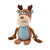 Stuffed Raw Small Joint Dog Chew Toy – Plush, Durable & Squeaky