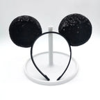 Anime Mouse Ear headband amusement park headband fish-scale sequin mesh party hat girl birthday gift