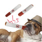 Interactive Plush Dog Cigar – Squeaky Chew Toy for Small Dogs